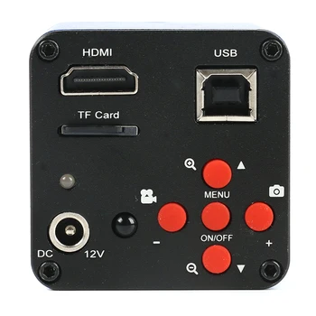 38MP FHD 1080P HDMI USB Skaitmeninės Elektronikos Pramonės Mikroskopo Vaizdo Kamera, C-Mount TF Kortelę Saugojimo Nuotraukos Vaizdo įrašymas
