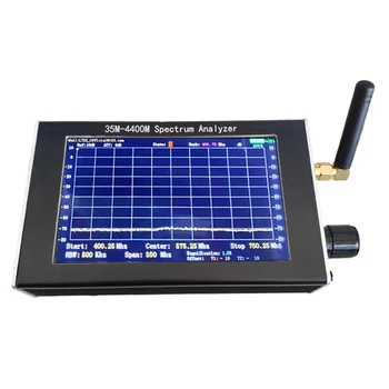 4.3 Colių TFTLCD Ekrano Profesionalių rankinių Paprasta Spektro Analizatorius 35M-4400M Paprastas Matavimas 2.4 Gwifi Ryšio Signalas