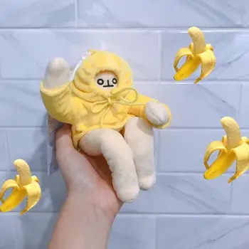 40cm WOONGJANG Lėlės, Pliušiniai Žaislai Bananų Vyras Lėlės Geltona Korėja Populiarus Nuraminti Lėlės Gimtadienio Dovanos Vaikams, Kūdikių Bananų Vyras