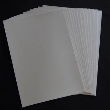 (40pcs/lot) A4 formato Rašalinis Vandens čiuožykla Decal Popieriaus Balto Fono Perkėlimo Popierius vandens šliuožykla Decal Popieriaus Taurė