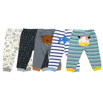 5 vnt./nustatyti kūdikių kelnės 0-24 mėnesiai bebe ziajać 3 vnt siuvinėjimo+2 vnt spausdinti manžetai stiliaus ziajać vaikams spalvingas ir mielas dėvėti 15-a01