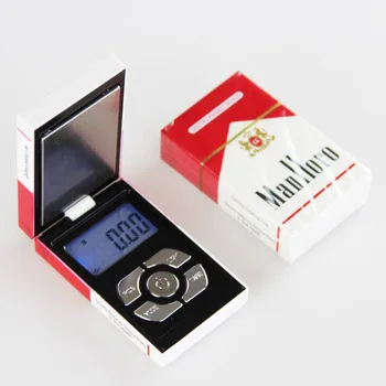 500gx0.1g Mini Pocket Elektroninis Skaitmeninis Masto Deimantų Papuošalai Masto Aukso Cigarečių Dėžutės Dizainas, Sveria Balansas