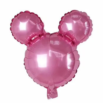 50pcs/daug Minnie mouse ir Mickey mouse Temą Mickey Galvos Balionas vaikai laimingi Šalies Kūdikio Gimtadienio Dekoracijos Vaikams Reikmenys