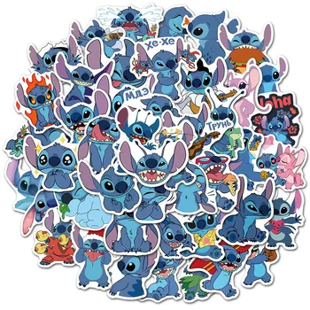 50pcs disney animacinių filmų Lilo & Stitch lipdukai Vandeniui asmenybės Doodle Lipdukai vaikams, Žaislai