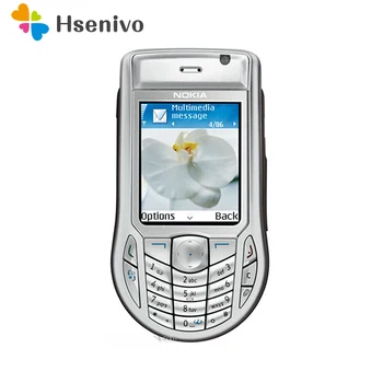 6630 Original Atrakinta Nokia 6630 telefono 2.1' colių GSM, 3G, Symbian 8.0 s mobilųjį telefoną su vienerių metų garantija nemokamas pristatymas