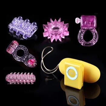 6pcs Sekso Žaislų Rinkinys Poroms Belaidžio MP3 Nuotolinio Valdymo Vibracija, Šokinėti Kiaušinių Kulka Sekso Produktai