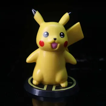 6pcs/set Pokemon Pikachu Raichu Arceus Eevee Devintos kartos Anime Modelio Paveikslas PVC Žaislai