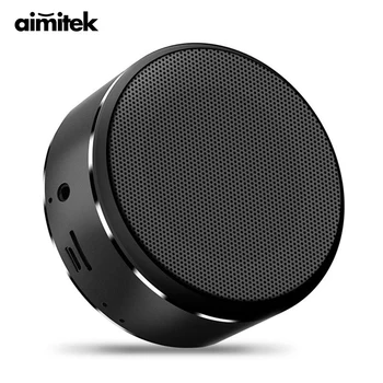 A8L Portable Bluetooth Speaker Mini Belaidės Stereo žemų dažnių Garso Lauke AUX TF Kortelės MP3 Grotuvas su Mikrofonu, Skirti Telefonams, Tabletės