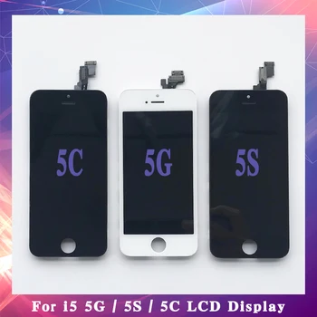 AAA Kokybės iPhone 5 5G 5C 5S LCD Ekranas Jutiklinis Ekranas skaitmeninis keitiklis Asamblėjos iPhone 6 6G / 6 Plius 6Plus Su Įrankiais