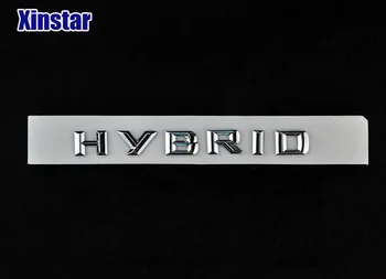ABS HIBRIDAS Ženklelis automobilių galinis emblema lipdukas Mercedes Benz w117 cla45 w205 c63 w212 e63 w207 w176 a45 x156 gla45 AMG Styling