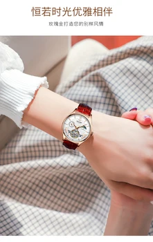 AILANG Moterų Laikrodžiai Moterų Prekės Prabangūs Laikrodžiai, Mechaniniai Laikrodžiai, moteriški Laikrodžiai Wrelogio Masculino Reloj Mujer 2020 m.