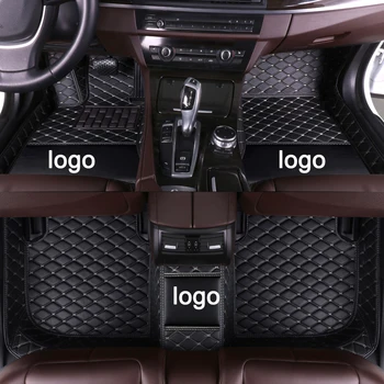 APPDEE odos Automobilio grindų kilimėliai Jeep Cherokee m. m. 2016 m. 2017 Custom auto pėdų Pagalvėlės automobilių kilimų dangtis