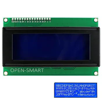 ATIDARYTI-SMART I2C / IIC 2004 Mėlyna LCD Ekrano Modulis Borto Kontrasto Reguliavimas Potenciometru už Arduino UNO R3