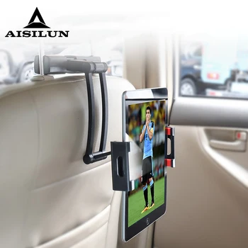 Aliuminio Tablet Automobilinis Laikiklis iPad Oro Mini 23 4 Pro 12.9 Atgal Sėdynės Pagalvėlės 5-13 Colio Telefono Stovas Kindle 