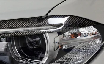 Anglies Pluošto priekinis žibintas Akis Dangčio Antakių Apdaila Padengti 2vnt BMW X5 F15-2018 M. Automobilių accesories interjero Automobilių apdailos