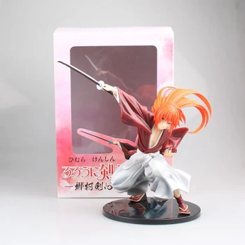 Anime Rurouni Kenshin Meidži Pėstininkas Su Kardu Romantiška Istorija Kenshin Himura Duomenys Modelis Žaislai Dovana