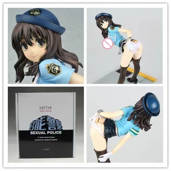 Anime Seksualinės Policijos Veiksmų Skaičius, Policijos Lady Funkcinės Policijos Seksualių Merginų PVC Kolekcijos Modelis Lėlės, Žaislai Berniukams, Dovanos 20cm