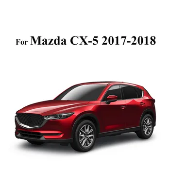 Atnaujinti odos automobilio grindų kilimėliai Mazda CX-5 CX5 MK2 2017 2018 2nd Gen Užsakymą pėdų Pagalvėlės automobilių kilimų automobilių apima