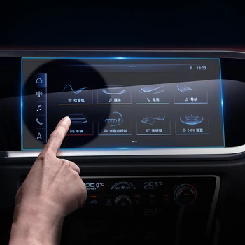 Audi Q3 F3 2019 2020 Grūdintas Stiklas, Automobilių Navigacijos Screen Protector, Plėvelės LCD Jutiklinio Ekrano Apsaugos Lipdukas, Priedai