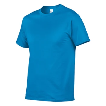Aukštos Kokybės Medvilnės Tuščią T-Marškinėliai Vyrams trumpomis Rankovėmis Tshirts vientisos Spalvos Marškinėliai Homme Vasaros Vyrų Drabužiai Plius Dydis XS-3XL