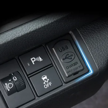 Automobilinis USB įkroviklis uosto greito įkrovimo galvos keitimo reikmenys Honda Civic 10 2016 2017 2018 2019 2020