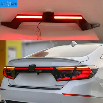 Automobilio Stilius užpakalinis žibintas užpakaliniai žibintai Honda Accord 2018 2019 Galinis Žibintas DRL + dinaminis Posūkio Signalo + Stabdžiu + Atvirkštinės LED žibintai