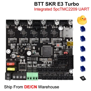 BIGTREETECH SKR E3 Turbo Kontrolės Valdyba TMC2209 UART 3D Spausdintuvo Dalys Creality Ender 3 Atnaujinti BTT SKR MINI E3 V2 SKR V1.4
