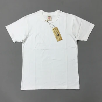 BOB DONG 300gr Basic Tee Marškinėliai Vasaros Sunkiasvoris Medvilnės Vyrų Paprasto T-Shirts