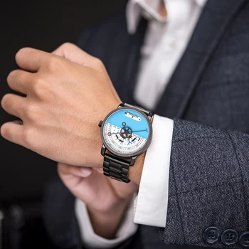 BOBO PAUKŠČIŲ Medinis Laikrodis Laikrodis Nerūdijančio Plieno Laikrodžiai Prabanga Mechaninė Individualų Logotipas Dropshipping Valentino Dovana