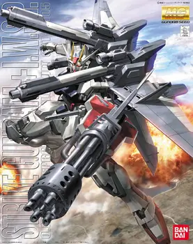 Bandai Gundam 1/100 MG STRIKE GUNDAM IWSP Mobile Suit Surinkti Modelį Rinkiniai figūrėlių, Vaikų žaislai