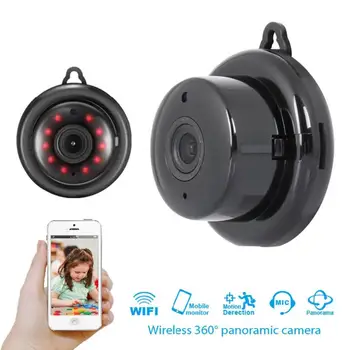 Belaidė Kamera, Wifi Nuotolinio Namuose MINI Patalpų 1080P HD Mobilusis Telefonas Nuotolinio Stebėjimo
