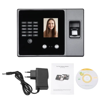 Biometrinių Lankomumo Sistema, Biometrinių Pažangi Veido Kartą Lankomumo Pripažinimo Laikrodis USB/Ethernet Darbuotojų Diktofonas