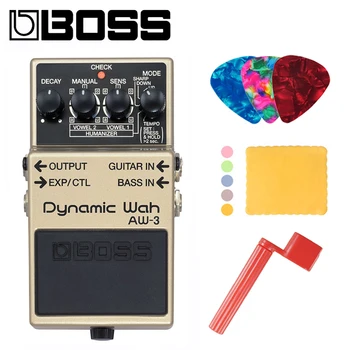 Bosas AW-3 Dinaminis Wah Pedalas, skirtas Gitaros ar Boso su Tempo Kontrolės, Expression Pedalas Įvesties, ir 