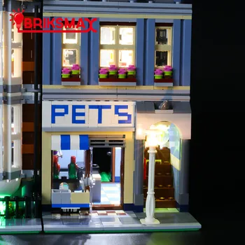 BriksMax Led Šviesos Rinkinys 10218 Kūrėjas Pet Shop