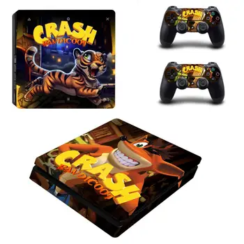 Crash Bandicoot N Sveikas Trilogija PS4 Plonas Odos Lipdukas, Decal Vinilo Playstation 4 