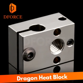 DFORCE Dragon Šilumos Blokuoti Dragon Hotend Aukštos temperatūros šildymo bloko remontas, dalys, suderinama su V6 HOTEND