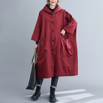 DIMANAF Plius Dydis Moterų Žiemos Paltai Kietas Negabaritinių Ilgai Pagrindinio Plona Striukė Tranšėjos Paltai Dizaino, didelio Dydžio, Moteriška Nauja 2020 viršutinių drabužių siuvimas