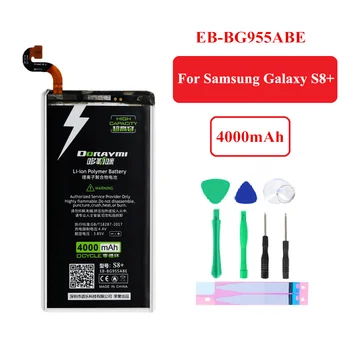 DORAYMI Telefono Baterija Samsung S5 S6 S7 Krašto S8 S9 Plus S8+ S9+ Bateria G950F G930F G920F G900F G925F G935F G955 Batterie