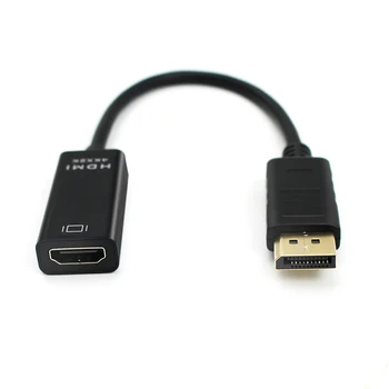 DP HDMI ar VGA Adapteris, Ekrano Prievadas Vyrų ir Moterų HDMI Laidas, Adapteris Keitiklis Skirtas Projektorius, Ekranas, Nešiojamas, TV 4K*2K 1080P