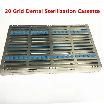 Dantų Sterilizacija Kasetės Stovas Dėklas Dėžutė už 20 Chirurginiai Instrumentai, Pardavimas!!