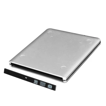 DeepFox ODP95S Atveju Su C Tipo Kabelis USB 3.1 Išorinis DVD Rom Atveju 9,5 mm SATA Aptvarą CD DVD RW