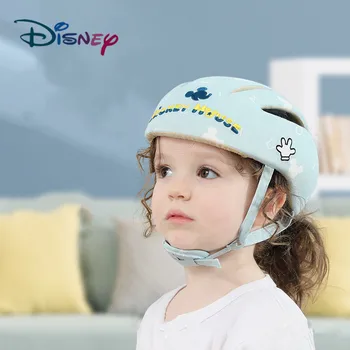 Disney Kūdikių Saugos Šalmas Apsauginis galvos Kūdikiams Mergaitė Berniukų Medvilnės Kūdikių Apsaugos Kepurės Vaikams Bžūp Kalėdų
