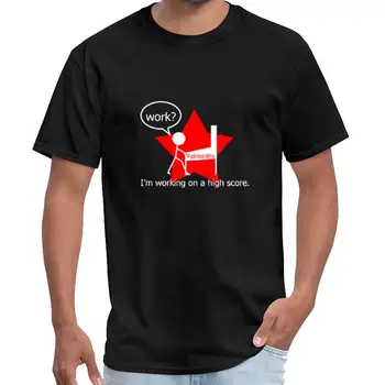 Dizaineris Pinball Darbo marškinėlius medvilniniai vyriški žvaigždžių marškinėlius plius dydžiai s-5xl viršuje tee