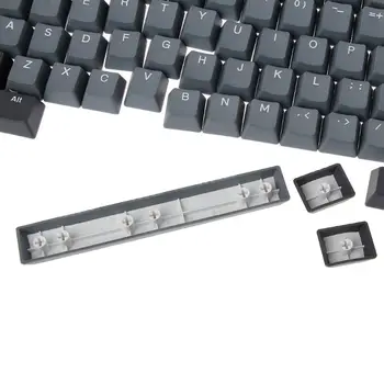 Dolch Juoda Pilka Sumaišyti Storio PBT 108 Keycaps OEM Vyšnių Profilis ANSI Išdėstymas Bi-Color Įpurškimo Per Liejimo Keycap 4XFB