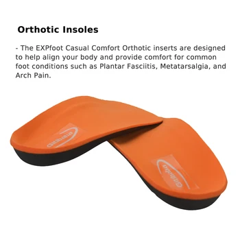 EXPfoot vienodo kojų orthotic vidpadžiai arka parama ortopedijos įdėklai Padų Fascitas,Kojų Skausmas,Pronation Vyrų ir Moterų 5487