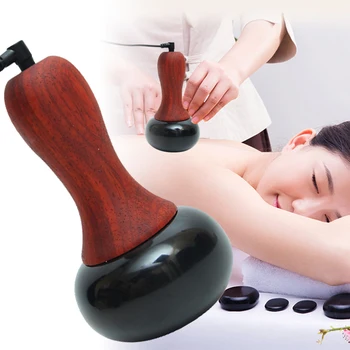 Elektros Bianstone Massager Šildymo Gua Sha Kūno Masažas, Akupunktūra Atsipalaiduoti Kūno Priežiūros Sveikatos Masažas, Fizioterapijos Įranga