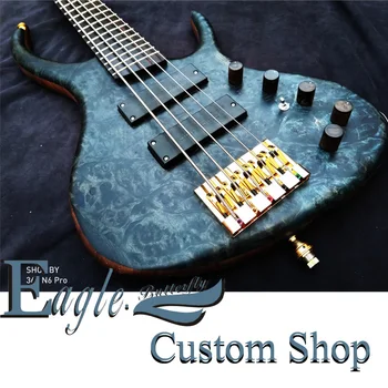 Erelis. Drugelis elektrinė gitara, bosinė gitara custom shop.24 vienetų rankų bass, individualų, kaip reikalaujama.