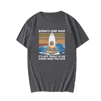 FLC medvilnės Bodhi Naršyti Parduotuvė marškinėliai vyrams Juokinga spausdinti Trumpas Rankovės tees o-kaklo vyrams, drabužiai, laisvalaikio T-Shirt off white vasaros 2020 m.