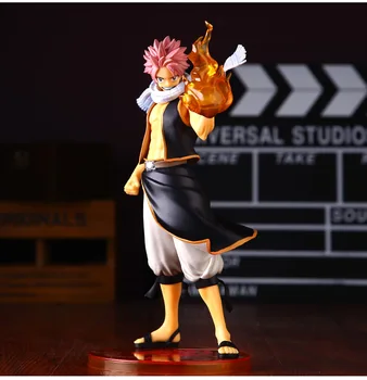 Fairy Tail Natsu Dragneel Originalus 24cm PVC Veiksmų Skaičius, Modelis Žaislą Dovanų