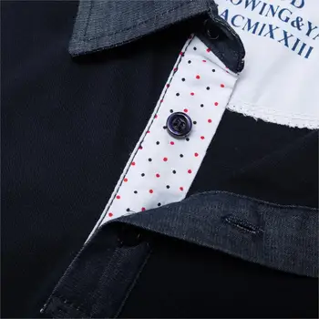 Fredd maršalo 2019 naujas vyrų trumpomis rankovėmis medvilnės polo marškinėliai prekių ženklų, vyrams klasikiniai atsitiktinis polo vyrų siuvinėjimo polo marškinėliai 037